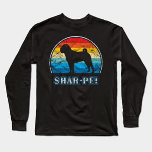 Shar-Pei Vintage Design Dog Long Sleeve T-Shirt